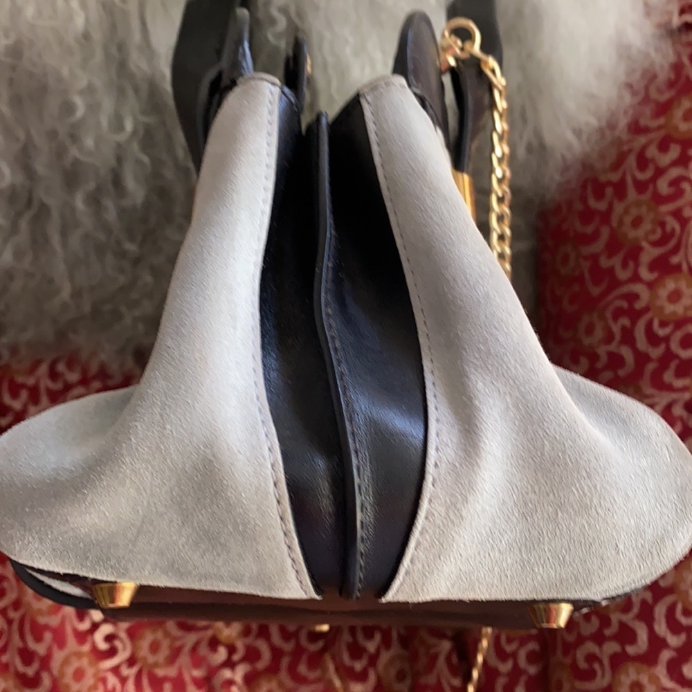 Elegant Black and Mint Women's Handbag - Picture 14 of 14